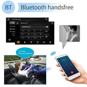 2 Din Android Autoradio GPS FM AM RDS Radio CAMECHO 17.8 x 10 x 4.8 cm, nero - Ilgrandebazar
