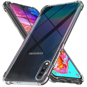Ferilinso Cover per Samsung Galaxy A70 Cover, A70, Trasparente