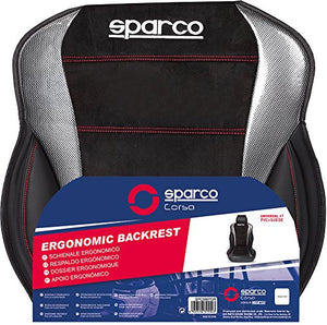 Sparco SPC0907GR Schienale Ergonomico, Grigio - Ilgrandebazar