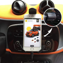 Carica l&#39;immagine nel visualizzatore di Gallery, Supporto Per Telefono SMART 453, Smart 453 Forfour Fortwo Phone Nel Nero - Ilgrandebazar