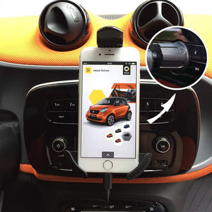 Supporto Per Telefono SMART 453, Smart 453 Forfour Fortwo Phone Nel Nero - Ilgrandebazar