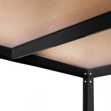 Carica l'immagine nel visualizzatore di Gallery, Scaffale per Garage - Scaffalatura - 180cm x 90cm x 30cm - Nero - 5 Blue