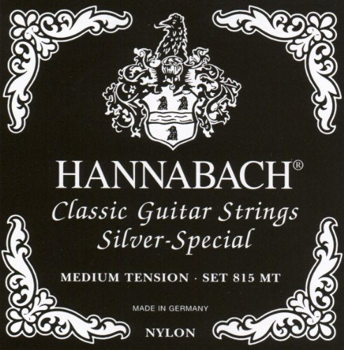 Hannabach 652527 Set Corde per Chitarra Classica Serie 815, Medium Tension - Ilgrandebazar