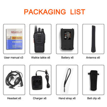 Carica l&#39;immagine nel visualizzatore di Gallery, Walkie Talkie Ricaricabil Lunga Distanza Walky Talky Professionali 4pack - Ilgrandebazar