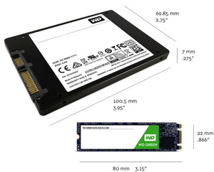 Western Digital Verde 240 GB Interna SSD 2.5" SATA 240 GB, - Ilgrandebazar