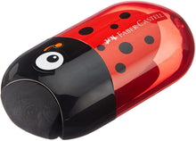 Carica l'immagine nel visualizzatore di Gallery, Faber-Castell 183526 Temperamatite, Rosso 1 Rosso