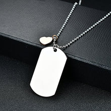 Carica l'immagine nel visualizzatore di Gallery, to my Daughter from MOM i want you Believe Love Dog tag militare Air... - Ilgrandebazar