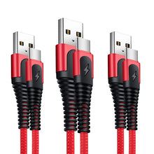 Carica l'immagine nel visualizzatore di Gallery, Cavo USB C, XLTOK [3Pezzi, 1m+1m+2m] Type C di Ricarica Type-C - Ilgrandebazar