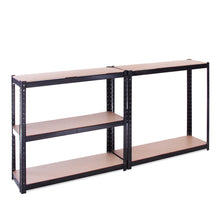 Carica l'immagine nel visualizzatore di Gallery, Scaffale per Garage - Scaffalatura - 180cm x 90cm x 30cm - Nero - 5 Blue