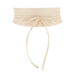 FASHIONGEN - cintura di finta pelle Obi MICA - Cammello, S-M - Ilgrandebazar
