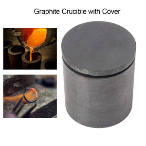 40 * 40mm alta purezza grafite fusione colata crogiolo con coperchio... - Ilgrandebazar