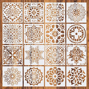 41PCS Mandala Punteggi Set di strumenti, kit pittura Rocks...