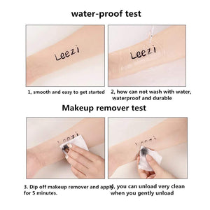 Diamond eyeliner Eyeliner Pen Waterproof Black Precision Micro Eye Liner nero - Ilgrandebazar
