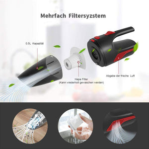 Aspirabriciole, Aspirabriciole Senza Fili Potente 120W, 4500PA Umido e Secco... - Ilgrandebazar