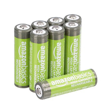 Carica l'immagine nel visualizzatore di Gallery, AmazonBasics - Pile Ricaricabili Stilo AA ad alta capacità, pre-caricate, 4... - Ilgrandebazar