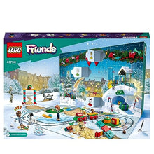 Carica l'immagine nel visualizzatore di Gallery, LEGO 41758 Friends Calendario dell'Avvento 2023, 24 Regali a Sorpresa tra cui 8 Figure di Animali e 2 Mini Bamboline, Giocattoli Festosi con Tappetino da Gioco, Regalo di Natale per Bambine e Bambini