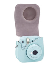 Carica l&#39;immagine nel visualizzatore di Gallery, Leebotree Custodia Compatibile con Instax Mini 9, Protettiva in Blu Ghiaccio - Ilgrandebazar