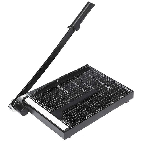 Voluker Taglierina per carta professionale A4,Base metallica,Taglierina Nero - Ilgrandebazar