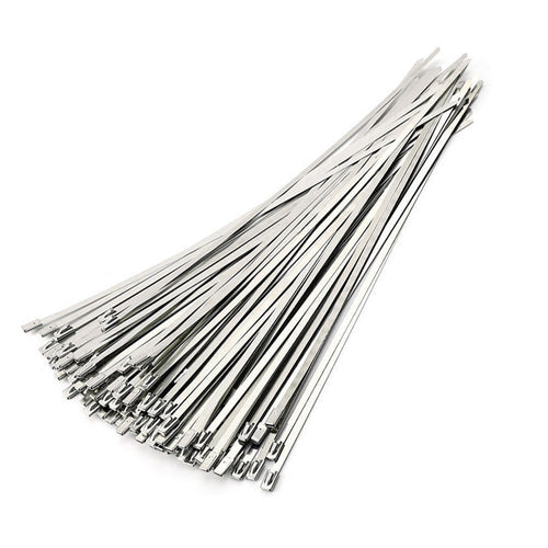 ANZESER in acciaio inox Fascette 4.6 * 300mm dello scarico Involucro Coated... - Ilgrandebazar