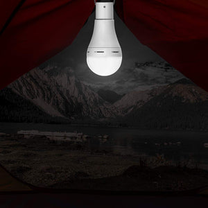 Lampadina a LED ad energia solare, Konesky lampada a sospensione telecomando