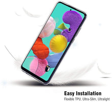Carica l'immagine nel visualizzatore di Gallery, AHABIPERS Custodia per Samsung Galaxy A51 Cover, Custodia Trasparente Morbida Gel TPU [Ultra Leggere e Chiaro] Silicone Ultra Sottile Case per Samsung A51- Gelatina Trasparente
