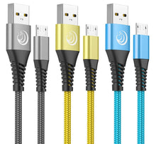 Carica l'immagine nel visualizzatore di Gallery, Yosou Cavo Micro USB [3-Pack 2M] Android Ricarica Rapida USB... - Ilgrandebazar