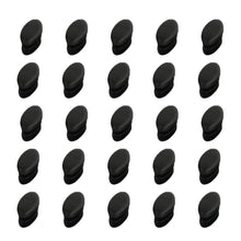 Carica l&#39;immagine nel visualizzatore di Gallery, YouU 25 Pezzi Inserto Tubo per Sedia Ovale in Plastica Ufficio, 28 x 14mm - Ilgrandebazar
