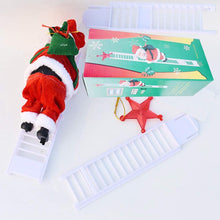 Carica l'immagine nel visualizzatore di Gallery, Huaxiangoh Scala di Arrampicata su Scala di Babbo Natale Scala di Arrampicata Babbo Natale Figurine di Natale Ornamento Decorazione per Decorazioni Natalizie Regali di Natale per Bambini