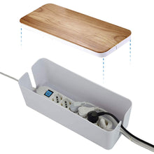 Carica l&#39;immagine nel visualizzatore di Gallery, Electraline 300177 Scatola Organizzatore Cavi con Multipresa 6 posti Bianco - Ilgrandebazar