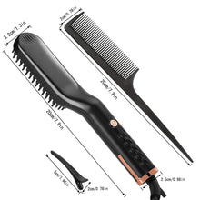 Carica l&#39;immagine nel visualizzatore di Gallery, Spazzola Per Barba Raddrizzatore, Pettine Elettrico e Barba... - Ilgrandebazar