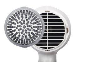 Rowenta CV5090F0 Powerline+ Asciugacapelli con Diffusore e Argento/Bianco - Ilgrandebazar