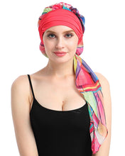 Carica l&#39;immagine nel visualizzatore di Gallery, FocusCare Headwraps per la chemio Donne Cancro Testa Sciarpe Perdita di... - Ilgrandebazar