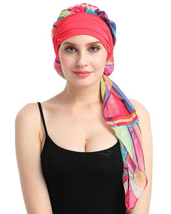 FocusCare Headwraps per la chemio Donne Cancro Testa Sciarpe Perdita di... - Ilgrandebazar