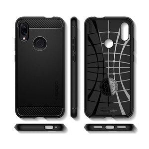 Spigen Rugged Armor, Cover Xiaomi Redmi Note 7/ 7 PRO, Nero - Ilgrandebazar