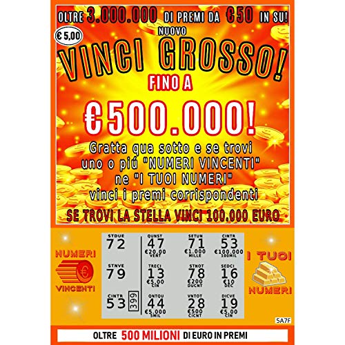 Gratta E Vinci Scherzo Horus Creations - 2 e Vinci, Grosso