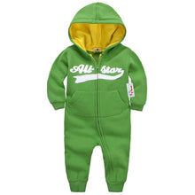 Carica l&#39;immagine nel visualizzatore di Gallery, Vine Pagliaccetto per Bambino Neonato Cotone Tuta con Cappuccio Tutine con... - Ilgrandebazar