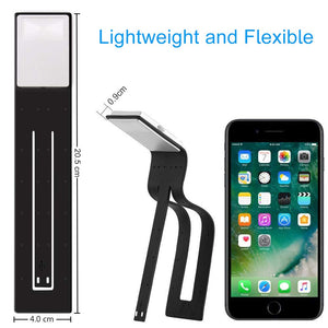 EasyULT Lampada da Lettura USB Ricaricabile, Luce Notturna, 3 Nera - Ilgrandebazar