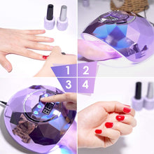 Carica l&#39;immagine nel visualizzatore di Gallery, Janolia UV LED Lampada Unghie 86W, per Manicure e Pedicure con Automatico Sensore, Display LCD, 4 Timers da10s 30s 60s 99s