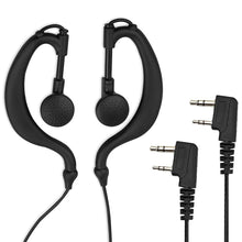 Carica l&#39;immagine nel visualizzatore di Gallery, Proster 2pz Auricolari Cuffie con Microfono per Walkie Earphones, Black - Ilgrandebazar