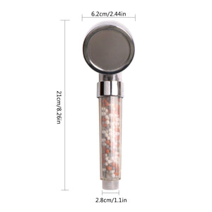 Soffione Doccia Con Vitamina C - Filtro Anticalcare E Cloro, Alta Pressione, Risparmio Idrico - Foto 3