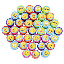 Carica l&#39;immagine nel visualizzatore di Gallery, Gudotra 36pz Timbri Emoji Gadget Bambini Auto Inchiostrazione Emoji-36pz - Ilgrandebazar