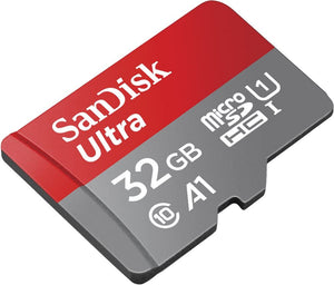 SanDisk Ultra Scheda di Memoria MicroSDHC e Adattatore, con A1 App Performance, Velocità Fino a 98 MB/Sec, Classe 10, U1 , Single Pack, 32 GB