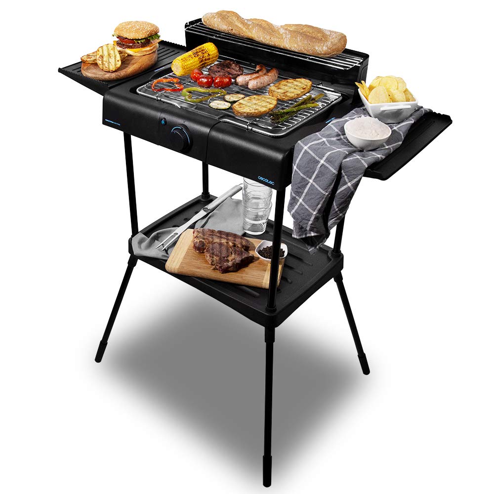 Cecotec Barbecue elettrico PerfectSteak 4250 supporto da 2400 W, griglia Nero - Ilgrandebazar