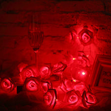 Carica l&#39;immagine nel visualizzatore di Gallery, San Valentino Luci della Stringa Rosa, 6.5 ft 20 LED Luce Rosa Rossa
