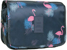 Carica l'immagine nel visualizzatore di Gallery, Beauty Case da Viaggio, YumSur Appeso Toiletry Organizer Travel trousse per donne e uomini - perfetto per viaggio/all'aperto Fenicottero Della Marina