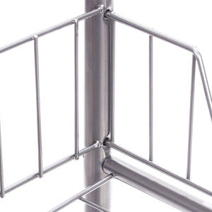 DoubleBlack Scaffale Metallo Scaffalatura Metallica con Ruote Cucina...