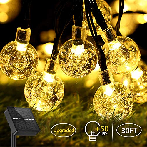 Catena Luminosa Esterno Solare, Aerb Aggiornato 50 LEDs 30ft Luci da...