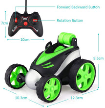 Carica l'immagine nel visualizzatore di Gallery, Baztoy Motociclette Telecomandata, Giocattoli per Bambini 3 4 5 6 7 8 Anni Mini Auto Radiocomandata 360°Rotazione Macchinina Elettrica Regali Ragazzi Ragazze Giochi Interno Esterno Giardino