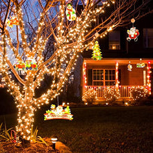 Carica l'immagine nel visualizzatore di Gallery, SIXIUDIA Luci Appese A Ventosa di Natale， Lampade di Natale LED Finestra Appeso Luci,Giardino, Interna Esterno Decorazione della Parete Ornamenti Decorativi Appesi （Sciare Babbo Natale）