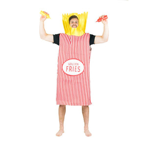 Bodysocks® Costume da Patatine Fritte per Adulti - Ilgrandebazar